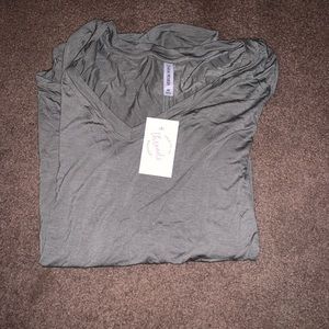 Olive green boutique vneck